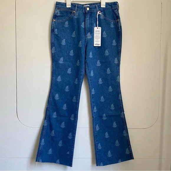 WRANGLER PAISLEY PRINT WESTWARD 626 HIGH RISE BOOTCUT JEANS 29 - Picture 5 of 8